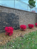 Retaining Wall Cleaning